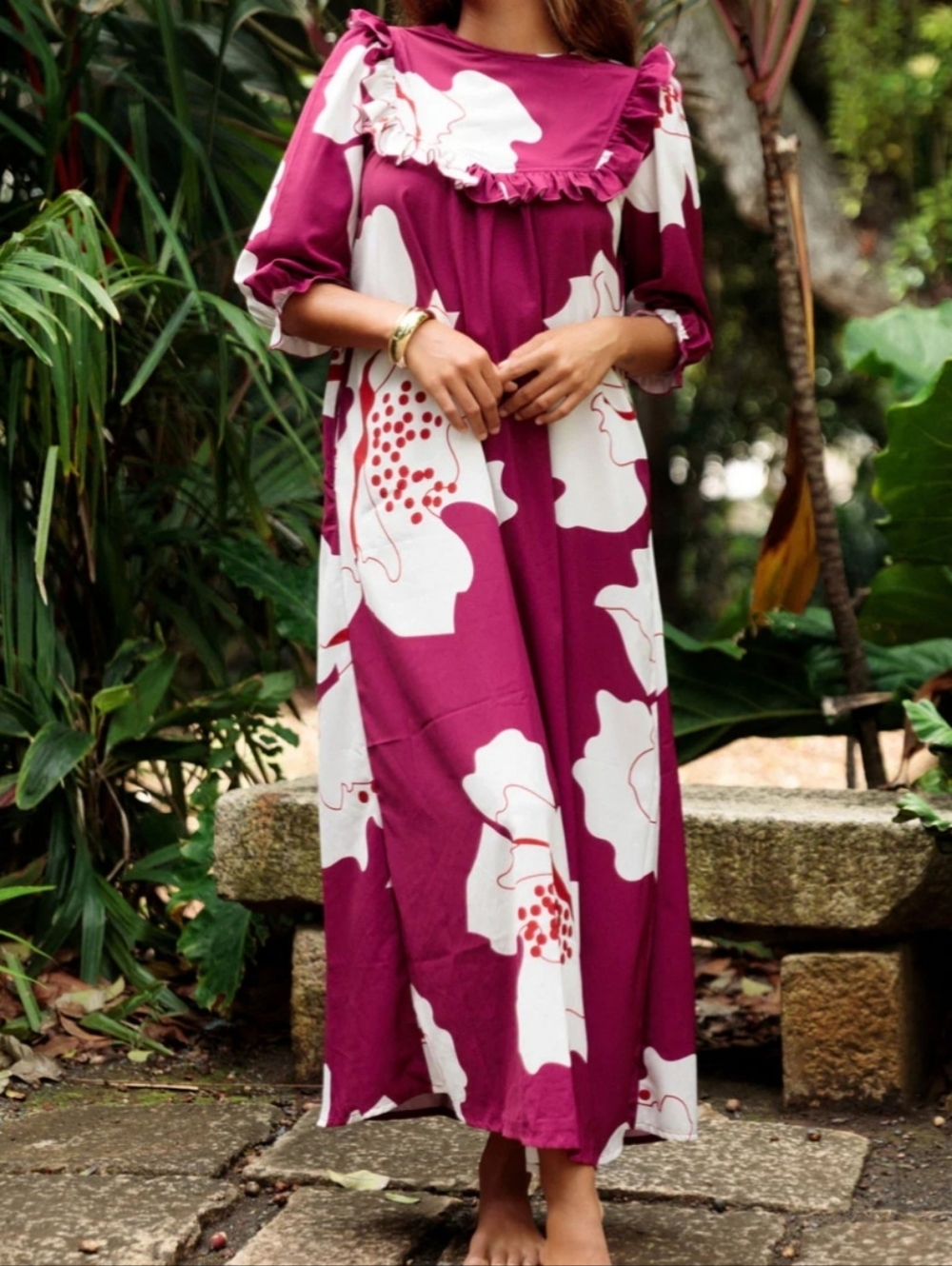 Fighting Eel Roma Mu’umu'u Dress